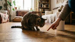 猫の尿マーキングとトイレ外排尿の違いが一目でわかる見分け方と対策