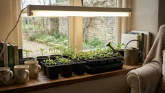 育苗ライトは24時間つけっぱなしで大丈夫？暗期が必要な理由と失敗例