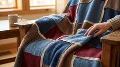 古いものは決して捨てないで！捨てられた品々を温かい毛布に変えた方法