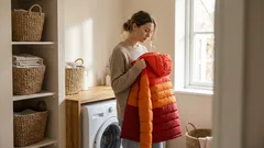 ダウンジャケットの襟と袖口の黒ずみ、丸洗いせずに落とすスポット洗いのコツ